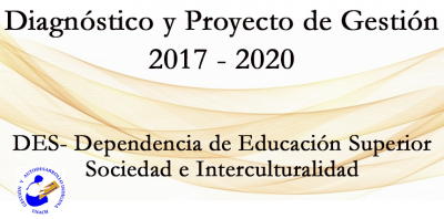 Diagnóstico y Proyecto de Gestión 2017-2020